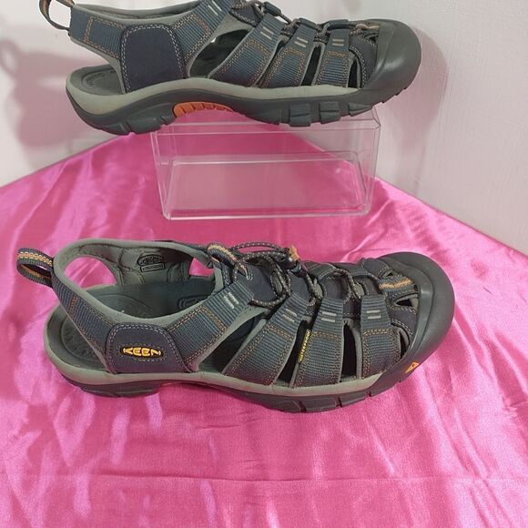 Keen Men’s Waterproof Newport Sandals Size 11.5 Gray/Orange main image 6